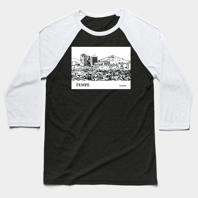 Tempe - Arizona Baseball T-Shirt by Lakeric